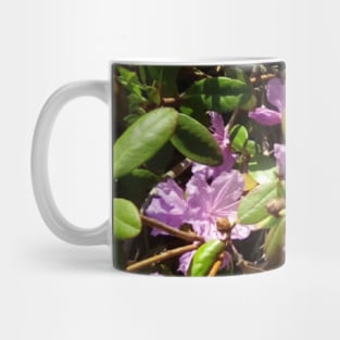 Purple Flowers Mug